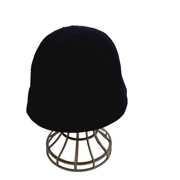 NWT New Old Stock Betmar New York Black Wool blend Rhinestone Hat Style B1285H - Picture 3 of 5